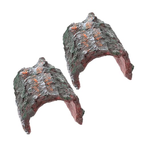 JOINPAYA 2 Stück Teiliges Reptilienversteck aus Natürlicher Baumrinde Arched Shelter für Schildkröten und Echsen Langlebige Höhle für Terrarien Stressreduzierende Rückzugsmöglichkeit für JOINPAYA 2 Stück Teiliges Reptilienversteck aus Natürlicher Baumrinde Arched Shelter für Schildkröten und Echsen Langlebige Höhle für Terrarien Stressreduzierende Rückzugsmöglichkeit für von JOINPAYA