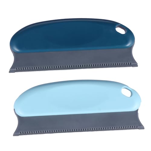JOINPAYA 2 Stück Tierhaarbürste tierhaar bürste Tier haarentfernung Fusselrolle staubtuch Hair Remover Brush Bürste zum Entfernen von Tierhaaren Tierhaarentferner Fusselbürste Plastik von JOINPAYA