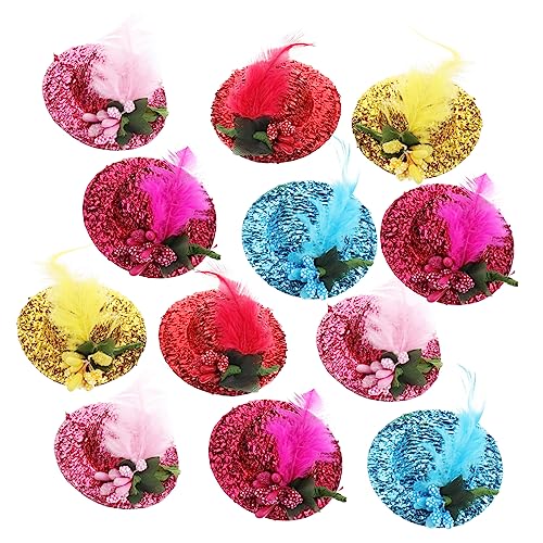 JOINPAYA 24 Stück Melone Für Haustiere Party Hundekostümhut Körperpflege Haustier Verkleidet Hut Haustierhut Klein Zubehör Cosplay-haustiermütze Hamster Verkleidet Hut Polyester von JOINPAYA