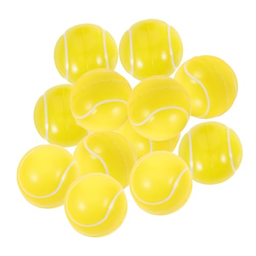 JOINPAYA Stück Minitennis Playthinghting Kleine Quietschende Bälle Für Hunde Bälle Für Kleine Hunde Mini-sportbälle Hundespielzeugball Squeeze-Ball- Hundespielzeugbälle Gelb Pu von JOINPAYA