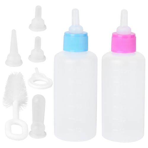 JOINPAYA 2Sätze Haustier Stillflasche Sicheres Material für Welpen und Kätzchen Fütterungsflasche für Neugeborene Haustiere JOINPAYA 2Sätze Haustier Stillflasche Sicheres Material für Welpen und Kätzchen Fütterungsflasche für Neugeborene Haustiere von JOINPAYA