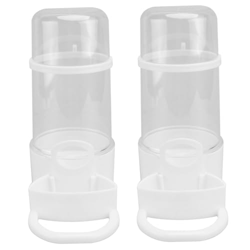 JOINPAYA 2Stücke Automatischer Vogelhäuschen Wassertrinker Futter und Wasserspender für Geflügel Tauben und Vögel Hygienisches Design zu Reinigen für Haustiere von JOINPAYA