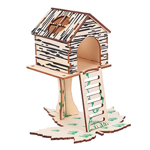 JOINPAYA 2Stücke Hamsterversteck Teilig Kleines Tier für Hamster Ratten und Andere Kleintiere Bietet Sicheren Rückzugsort und Spielmöglichkeiten für Käfig und Terrarium von JOINPAYA
