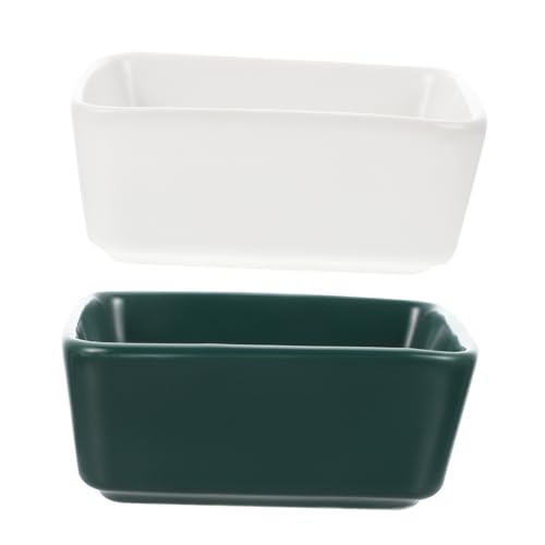 JOINPAYA 2Stücke Keramik Hamster Futtersäule Bissfeste Futter und Wasserschalen für Kleine Haustiere Hygienisch und Langlebig für Hamster Mäuse und Andere Kleintiere von JOINPAYA