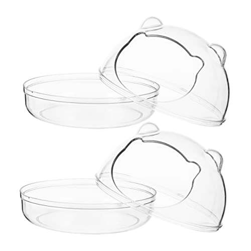 JOINPAYA 2Stücke Kleine Hamster Badewanne Transparente Kunststoff Badewanne Für Hamster Staubdicht Für Haustierpflege Und Badeerlebnisse JOINPAYA 2Stücke Kleine Hamster Badewanne Transparente Kunststoff Badewanne Für Hamster Staubdicht Für Haustierpflege Und Badeerlebnisse von JOINPAYA