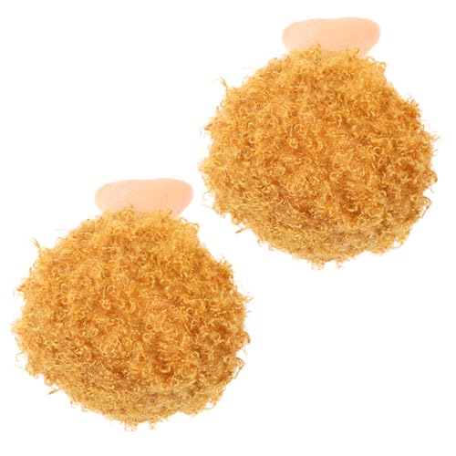 JOINPAYA 2stücke Pack Huhn-Form Hundespielzeug Kauspielzeug Für Welpen Und Kleine Hunde Robustes Plüsch-Spielzeug Mit Quietscheffekt Für Haustier-Unterhaltung von JOINPAYA