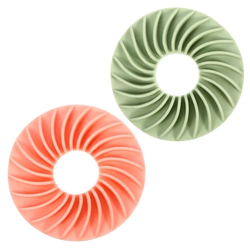 JOINPAYA 2Stücke Slow Feeder Schüssel Antischlingnapf für Gesunde Fütterung rutschfest Spielerischem Design für Nassfutter Unzerstörbares von JOINPAYA