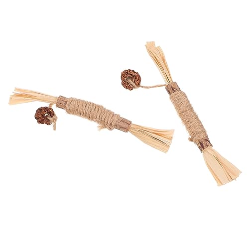 JOINPAYA 2Stücke Teiliges Katzenspielzeug Mit Silberwein Sticks Für Kätzchen Kauspielzeug Zur Zahnreinigung Und Stressreduktion JOINPAYA 2Stücke Teiliges Katzenspielzeug Mit Silberwein Sticks Für Kätzchen Kauspielzeug Zur Zahnreinigung Und Stressreduktion von JOINPAYA