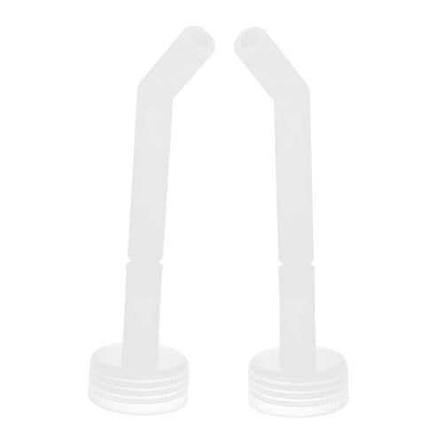 JOINPAYA 2Stücke Vogelwasserer Austauschbare Feeder Rohre für Einfache Wasserversorgung Hygienisch Langlebig Reinigen für Vogelkäfige und Halter von JOINPAYA