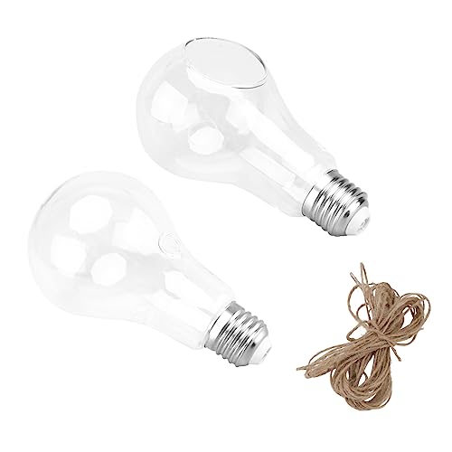 JOINPAYA 2stücke Glühbirnenform Glas Hängen Vase Hydrokultur Für Home Dekoration Blumenarrangement Glasblumenvase Wohndekor Blumenarrangementvase JOINPAYA 2stücke Glühbirnenform Glas Hängen Vase Hydrokultur Für Home Dekoration Blumenarrangement Glasblumenvase Wohndekor Blumenarrangementvase von JOINPAYA