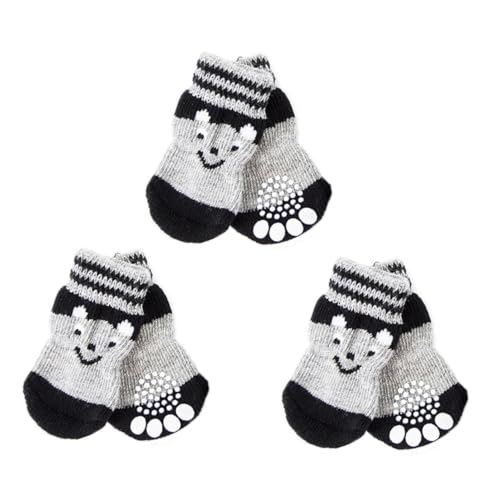 JOINPAYA 3 Paare Anti-Schlupf-Baumwollsocken und Hundeschuhe Griffe Hundeschuhe für heißes Pflaster Paws pfotenschutz Schuhe für hundepfoten Hundeschuhe für kleine Hunde Socken für Hund JOINPAYA 3 Paare Anti-Schlupf-Baumwollsocken und Hundeschuhe Griffe Hundeschuhe für heißes Pflaster Paws pfotenschutz Schuhe für hundepfoten Hundeschuhe für kleine Hunde Socken für Hund von JOINPAYA