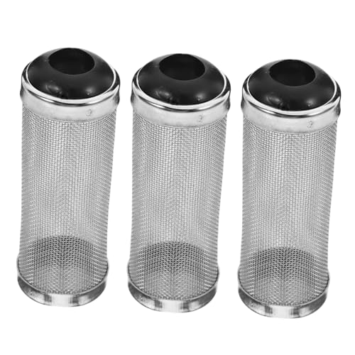 JOINPAYA 3 Stück Edelstahl Filter Schutzkorb Aquarium Filter Abdeckung Strainer für Klares Wasser und Effiziente Filtration Langlebiger Metallfilterkorb für Fischbecken Innenfilter JOINPAYA 3 Stück Edelstahl Filter Schutzkorb Aquarium Filter Abdeckung Strainer für Klares Wasser und Effiziente Filtration Langlebiger Metallfilterkorb für Fischbecken Innenfilter von JOINPAYA
