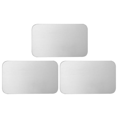JOINPAYA 3 Stück Teiliges Kühlboard für Haustiere Aluminium Schlafmatte für Meerschweinchen Hamster und Chinchillas für Heiße Sommertage Leicht zu Reinigen und Sorgt für von JOINPAYA