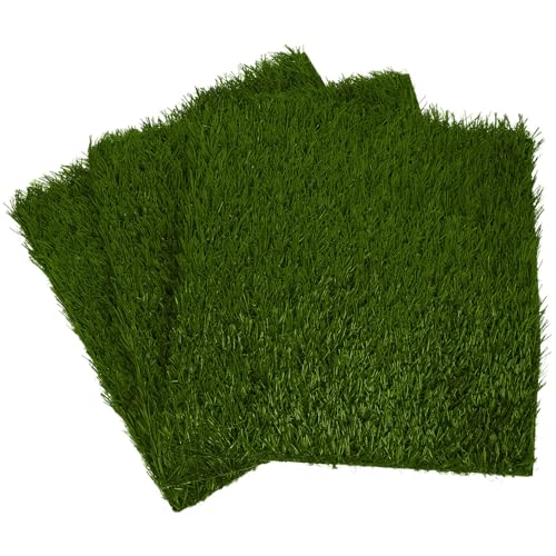 JOINPAYA 3 Stück Wiederverwendbare Hühner Nestpads Kunstgras Waschbare Nestmatte für Legehennen für Hühnerstall und Legenester von JOINPAYA