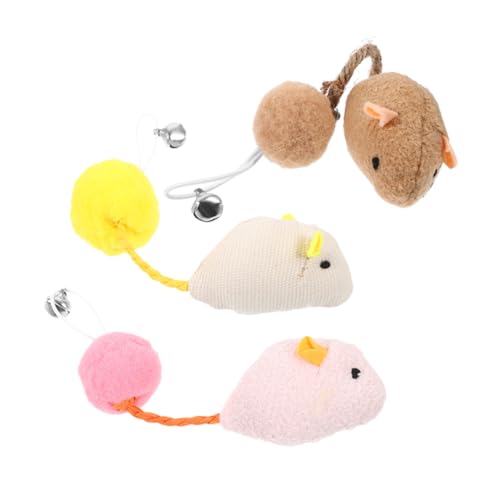 JOINPAYA 3 Teiliges Set Plüschmaus Katzenspielzeug Plüschratte Katzenball Katzenmäuseball Mäusespielzeug Mit Glocke Ratte Stofftier Gefälschte Ratte Plüschspielzeug Realistische Ratte JOINPAYA 3 Teiliges Set Plüschmaus Katzenspielzeug Plüschratte Katzenball Katzenmäuseball Mäusespielzeug Mit Glocke Ratte Stofftier Gefälschte Ratte Plüschspielzeug Realistische Ratte von JOINPAYA