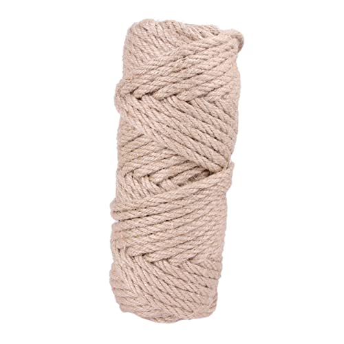 JOINPAYA 30M Natürliche Sisal Seilschnur für Katzen Kätzchen Kratzspielzeug zur Krallenpflege Multifunktional für Zuhause und Katzentraining JOINPAYA 30M Natürliche Sisal Seilschnur für Katzen Kätzchen Kratzspielzeug zur Krallenpflege Multifunktional für Zuhause und Katzentraining von JOINPAYA