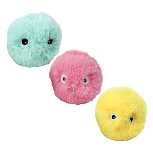 JOINPAYA 3stücke Interaktive Katzenspielzeug Bälle Squeaky Plüschspielzeug Für Katzen Und Kleine Hunde Fördert Spiel Und Gesundheit Für Indoor-aktivitäten JOINPAYA 3stücke Interaktive Katzenspielzeug Bälle Squeaky Plüschspielzeug Für Katzen Und Kleine Hunde Fördert Spiel Und Gesundheit Für Indoor-aktivitäten von JOINPAYA
