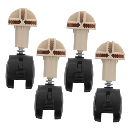 JOINPAYA 4 Pcs Katzen Cage Casters Räder Einkaufswagen Räder Vogelkäfigräder Ersatz Kleiner Wagenräder Trolley -Rad Ersatz Für Haustiere Käfig von JOINPAYA