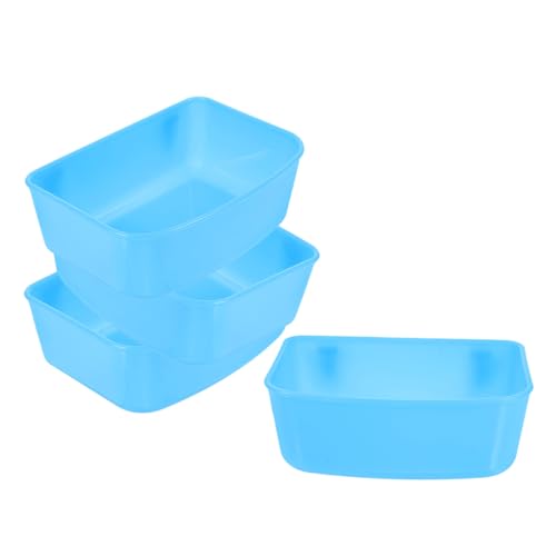 JOINPAYA 4 Stück Futterstelle für Papageien Trinknapfhalter für Haustiere Vogelzubehör Futternapf für Ratten Vogelnäpfe für Käfige Wassernapf für Hundebox Abs Sky-Blue JOINPAYA 4 Stück Futterstelle für Papageien Trinknapfhalter für Haustiere Vogelzubehör Futternapf für Ratten Vogelnäpfe für Käfige Wassernapf für Hundebox Abs Sky-Blue von JOINPAYA