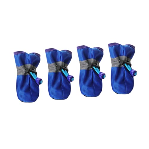 JOINPAYA 4 Stück Haustier Regenstiefelüberzüge Hundegrößenschuhe Weiches Wasser Regnerisch Xx Welpen Regenstiefel Haustierstiefel Welpenstiefel Regenstiefel Für Haustiere Blau JOINPAYA 4 Stück Haustier Regenstiefelüberzüge Hundegrößenschuhe Weiches Wasser Regnerisch Xx Welpen Regenstiefel Haustierstiefel Welpenstiefel Regenstiefel Für Haustiere Blau von JOINPAYA