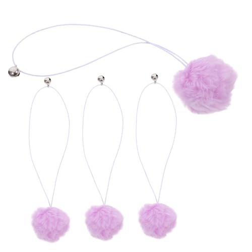 JOINPAYA 4 Stück Katzenkratzbaum Ersatzball Katzenspielzeug Mit Bällen Interaktiver Ball Katzenspielzeug Katzenkratzbaum Ball Glockenspielzeug Katzenbälle Mit Glocke Katzen von JOINPAYA