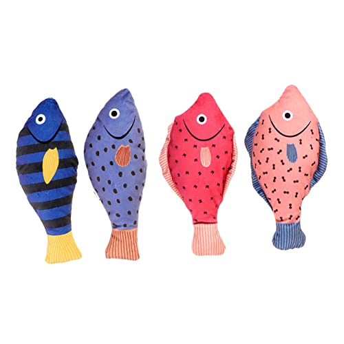 JOINPAYA 4 Stück Katzenminze Haustier liefert Katzen Kätzchen Plüschtier Katzenspielzeug plüschtiere Plush Toy quietschendes für Haustiere Quietschspielzeug für Katzen JOINPAYA 4 Stück Katzenminze Haustier liefert Katzen Kätzchen Plüschtier Katzenspielzeug plüschtiere Plush Toy quietschendes für Haustiere Quietschspielzeug für Katzen von JOINPAYA