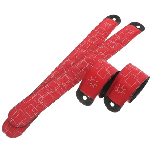 JOINPAYA 4 Stück Led-Pferde-knöchelriemen Led-reflektierendes Armband Laufende Reflektierende Ausrüstung Led-ladearmband Fahrrad-hundeausführer Led-Armband Läuft Stoff Rot JOINPAYA 4 Stück Led-Pferde-knöchelriemen Led-reflektierendes Armband Laufende Reflektierende Ausrüstung Led-ladearmband Fahrrad-hundeausführer Led-Armband Läuft Stoff Rot von JOINPAYA