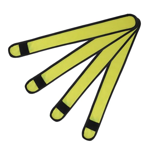 JOINPAYA 4 Stück Pferde-Leggings mit Knöchelriemen Umfang LED-Pferdebeinband Beleuchtung Pferdebeingurt Leichtes Halsband für Pferde LED-Armbänder Stoff Yellow JOINPAYA 4 Stück Pferde-Leggings mit Knöchelriemen Umfang LED-Pferdebeinband Beleuchtung Pferdebeingurt Leichtes Halsband für Pferde LED-Armbänder Stoff Yellow von JOINPAYA