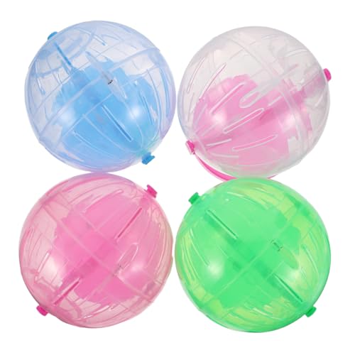 JOINPAYA 4 Stück Ruhiger Fitnessball für Kleine Tiere Interaktives Haustier für Zwerghamster Chinchillas und Rennmäuse Durchmesser für Bewegung und Spielspaß JOINPAYA 4 Stück Ruhiger Fitnessball für Kleine Tiere Interaktives Haustier für Zwerghamster Chinchillas und Rennmäuse Durchmesser für Bewegung und Spielspaß von JOINPAYA