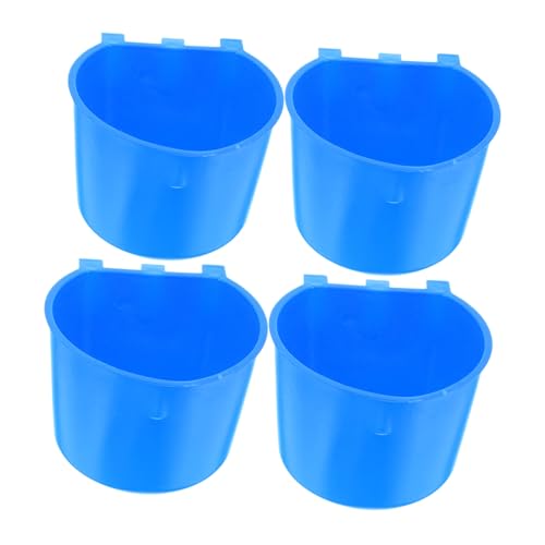 JOINPAYA 4 Stück Vogelkäfig -fütterungsschale Trinkwassernapf Für Tiere Welpenschalen Für Kleine Hunde Kleiner Hundefutterbehälter Tränkenäpfe Für Haustiere Papageienschale Sport Blue JOINPAYA 4 Stück Vogelkäfig -fütterungsschale Trinkwassernapf Für Tiere Welpenschalen Für Kleine Hunde Kleiner Hundefutterbehälter Tränkenäpfe Für Haustiere Papageienschale Sport Blue von JOINPAYA