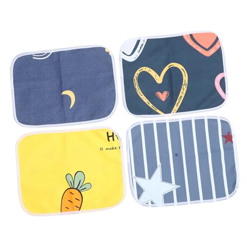 JOINPAYA 4 Stück Waschbare Meerschweinchen Käfigunterlagen Wiederverwendbare Urin Pads für Kleine Haustiere Gemischte Designs für Hamster und Nagetiere JOINPAYA 4 Stück Waschbare Meerschweinchen Käfigunterlagen Wiederverwendbare Urin Pads für Kleine Haustiere Gemischte Designs für Hamster und Nagetiere von JOINPAYA