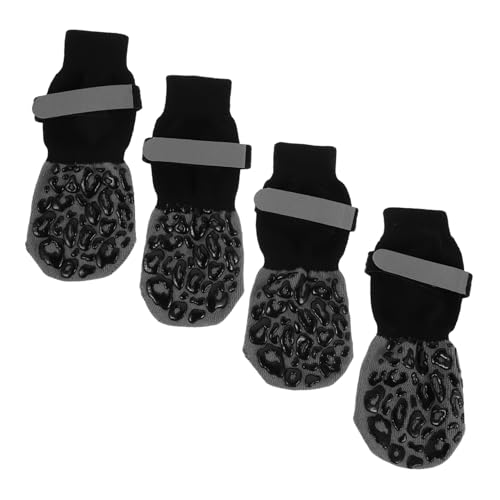 JOINPAYA 4 Stück rutschfeste Socken für Große Hunde Lärmmindernde Pfotenschutz Schuhe für Glatte Böden für Drinnen und Draußen JOINPAYA 4 Stück rutschfeste Socken für Große Hunde Lärmmindernde Pfotenschutz Schuhe für Glatte Böden für Drinnen und Draußen von JOINPAYA