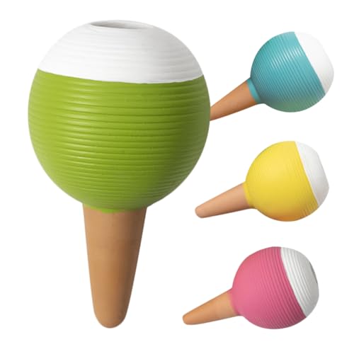 JOINPAYA 4 Stücke Blume Waterer Tropfbewässerung Outdoor Globen Geräte Spike Form Rot Lehm JOINPAYA 4 Stücke Blume Waterer Tropfbewässerung Outdoor Globen Geräte Spike Form Rot Lehm von JOINPAYA