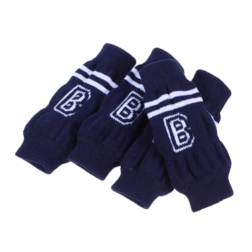 JOINPAYA 4Stücke Elastische Hundebeinwärmer Atmungsaktive Stricksocken Für Haustiere Gelenkschutz Für Kleine Leckschutz Für Vorder Und Hinterbeine JOINPAYA 4Stücke Elastische Hundebeinwärmer Atmungsaktive Stricksocken Für Haustiere Gelenkschutz Für Kleine Leckschutz Für Vorder Und Hinterbeine von JOINPAYA