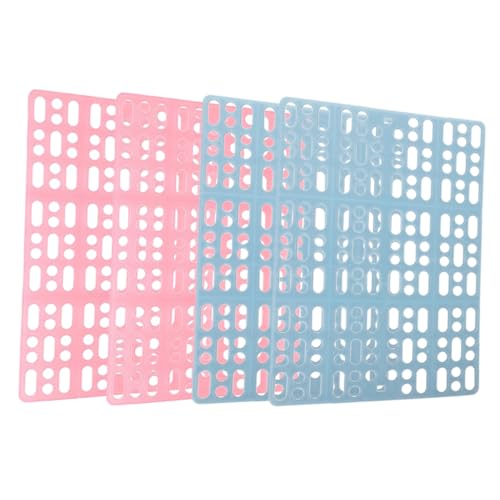 JOINPAYA 4Stücke Kaninchenkäfigmatte Aus Kunststoff Quadratische Ruhematte Für Kleintiere Für Meerschweinchen Und Zuschneidbar Wasserableitend JOINPAYA 4Stücke Kaninchenkäfigmatte Aus Kunststoff Quadratische Ruhematte Für Kleintiere Für Meerschweinchen Und Zuschneidbar Wasserableitend von JOINPAYA