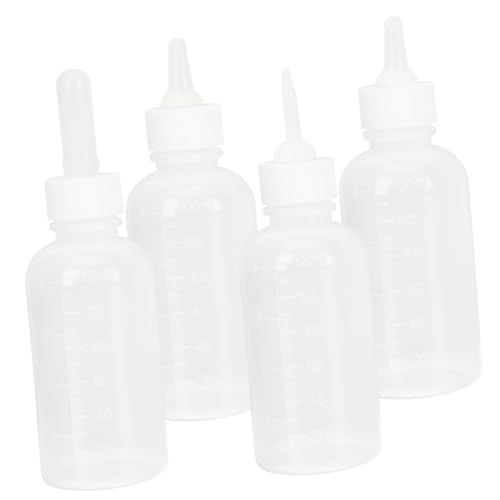 JOINPAYA 4Stücke Teiliges Haustier Fütterungsflasche für Welpen und Kätzchen Milchflasche für Haustiere und Tragbar für Fütterung von Kleinen Tieren und Unterwegs JOINPAYA 4Stücke Teiliges Haustier Fütterungsflasche für Welpen und Kätzchen Milchflasche für Haustiere und Tragbar für Fütterung von Kleinen Tieren und Unterwegs von JOINPAYA