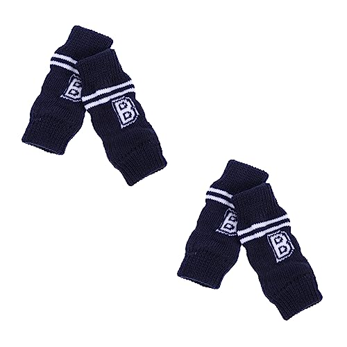 JOINPAYA 4Stücke rutschfeste Hundesocken für Kleine Antirutschsocken mit Dekorativem Design Schutz Gelenke und Beine für Drinnen und Draußen JOINPAYA 4Stücke rutschfeste Hundesocken für Kleine Antirutschsocken mit Dekorativem Design Schutz Gelenke und Beine für Drinnen und Draußen von JOINPAYA