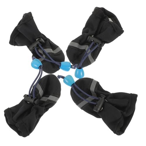 JOINPAYA 4Stücke wasserdichte Hundeschuhe Antirutsch Haustierstiefel Für Kleine Und Mittelgroße Sie Die Ihres Hundes Nässe Und Schmutz JOINPAYA 4Stücke wasserdichte Hundeschuhe Antirutsch Haustierstiefel Für Kleine Und Mittelgroße Sie Die Ihres Hundes Nässe Und Schmutz von JOINPAYA