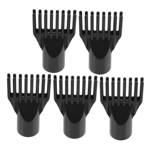 JOINPAYA 5 Stück Haustier Wassergebläse Zubehör Düsenersatz Salon Haartrocknerdüse Blasdiffusordüse Nylon Haartrocknerdüse Haartrocknerdüse Universalaufsatz Schwarzes Abs von JOINPAYA