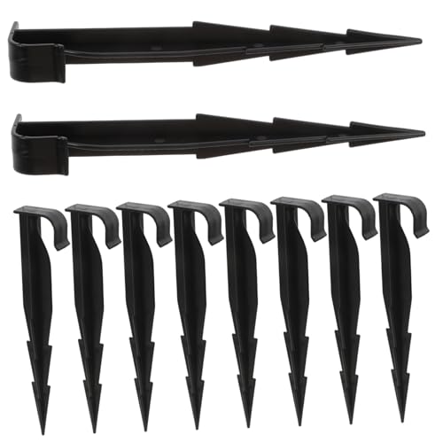 JOINPAYA 50pcs Outdoor -bewässerungsschlauch Fixierstifte Tropfschlauchstifte Ersatz Rasenschläuche Ersatz Täglicher Gebrauchsrohrhalter von JOINPAYA