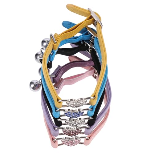 JOINPAYA 5Stücke Teiliges Hundehalsband Glocke Verstellbare Für Katzen Für Partys Und Tägliche Nutzung JOINPAYA 5Stücke Teiliges Hundehalsband Glocke Verstellbare Für Katzen Für Partys Und Tägliche Nutzung von JOINPAYA