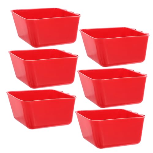 JOINPAYA 6 Stück Hängende Futternäpfe für Vögel Futter und Wassernäpfe für Käfige für Papageien Hühner und Kaninchen aus Robustem Pe Material Sicher und Praktisch für Tierhaltung JOINPAYA 6 Stück Hängende Futternäpfe für Vögel Futter und Wassernäpfe für Käfige für Papageien Hühner und Kaninchen aus Robustem Pe Material Sicher und Praktisch für Tierhaltung von JOINPAYA