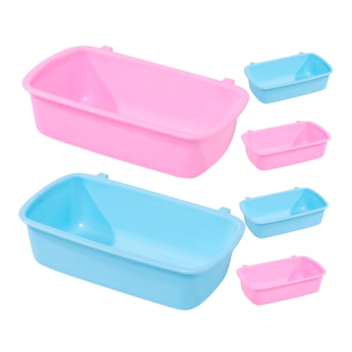 JOINPAYA 6 Stück Tierfutterbox klein Hamster hängend Haustiernapf Essen Futterspender Chinchilla -Schüssel Wasserschale Chinchilla-Schalen Rattenschüssel Rattenfutter pp JOINPAYA 6 Stück Tierfutterbox klein Hamster hängend Haustiernapf Essen Futterspender Chinchilla -Schüssel Wasserschale Chinchilla-Schalen Rattenschüssel Rattenfutter pp von JOINPAYA