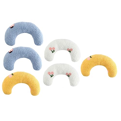 JOINPAYA 6Stücke Förmige Katzenkissen für Kleine Haustiere Flauschige Nackenkissen für Tiefen Schlaf Leicht und Tragbar Geeignet für Ältere Katzen und Kätzchen JOINPAYA 6Stücke Förmige Katzenkissen für Kleine Haustiere Flauschige Nackenkissen für Tiefen Schlaf Leicht und Tragbar Geeignet für Ältere Katzen und Kätzchen von JOINPAYA