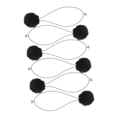 JOINPAYA 6pcs Hanging Katzen Teaser Ball Mit Bell Cat Kratzer Postspielzeug Interaktive Katzenbäume Ersatzkugeln von JOINPAYA