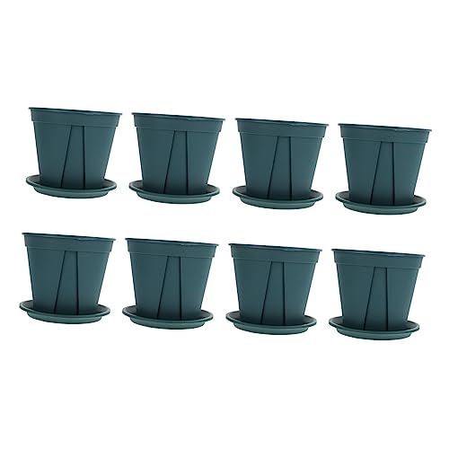 JOINPAYA 8 Sätze Topf zur Wurzelkontrolle Pflanzkübel bepflanzen kleine Blumentöpfe mit Drainage große Pflanzentöpfe Pflanztöpfe Töpfe für Pflanzen Blumentopf Plastik Green JOINPAYA 8 Sätze Topf zur Wurzelkontrolle Pflanzkübel bepflanzen kleine Blumentöpfe mit Drainage große Pflanzentöpfe Pflanztöpfe Töpfe für Pflanzen Blumentopf Plastik Green von JOINPAYA