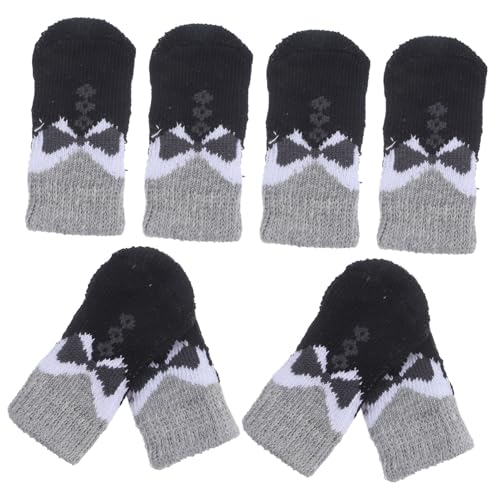 JOINPAYA 8Stücke Haustiersocken für Hunde und Katzen rutschfeste Warme Pfotenschutzsocken für Kalte Wintertage Schützen vor Schmutz und Kälte Langlebig und Komfortabel JOINPAYA 8Stücke Haustiersocken für Hunde und Katzen rutschfeste Warme Pfotenschutzsocken für Kalte Wintertage Schützen vor Schmutz und Kälte Langlebig und Komfortabel von JOINPAYA