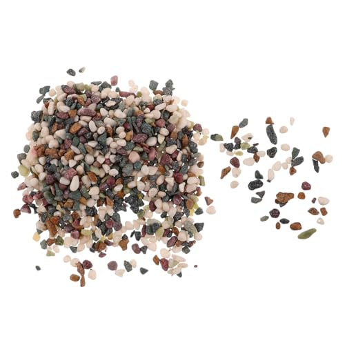 JOINPAYA Aquariensand gemischter Strandstein Flussfelsen Flusssteine ​​für Pflanzen Terrariensteine Fischkies für Tank Betta-Perlen für Aquarien Wasserboden Aquarium Kiesel von JOINPAYA