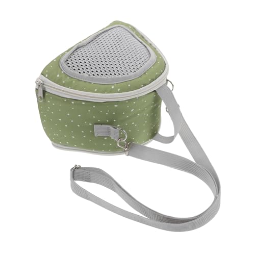 JOINPAYA Atmungsaktive Tragetasche für Kleine Haustiere Tragbarer Hamster Carrier für Meerschweinchen Zuckergleiter und Rennmäuse für Outdoor Aktivitäten und Komfortabel von JOINPAYA