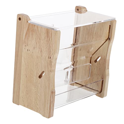 JOINPAYA Automatische Mulde mit Essen Hühner Futterautomat klarer Behälter Die Vogelfütterer Vogelfutterstation Hirsehalter für Vögel Vogelgeschirr für Käfig Acryl Beige JOINPAYA Automatische Mulde mit Essen Hühner Futterautomat klarer Behälter Die Vogelfütterer Vogelfutterstation Hirsehalter für Vögel Vogelgeschirr für Käfig Acryl Beige von JOINPAYA